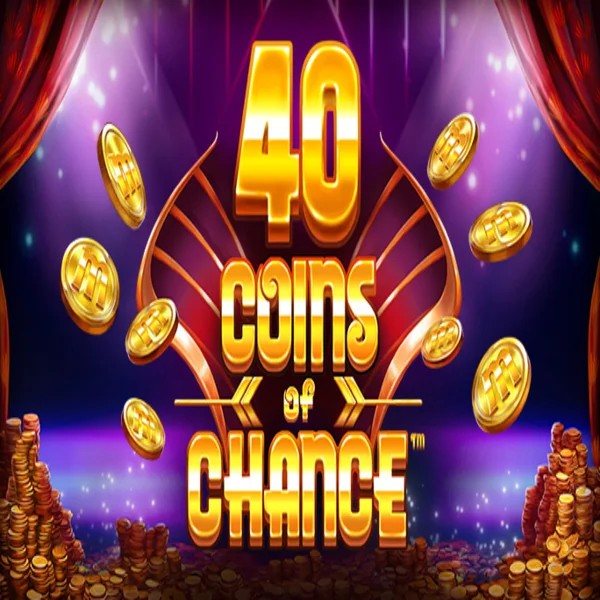 Slots logo of 40 Coins of Chance from SYNOT Games at Casinacho Casino