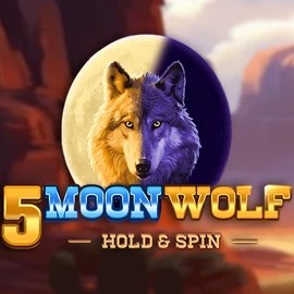 Logo of 5 Moon Wolf from Apparat Gaming at Casinacho Casino