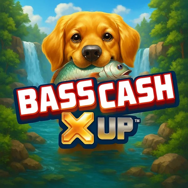 Bass Cash X UP logo by Alchemy Gaming at Casinacho CasinoBass Cash X UP