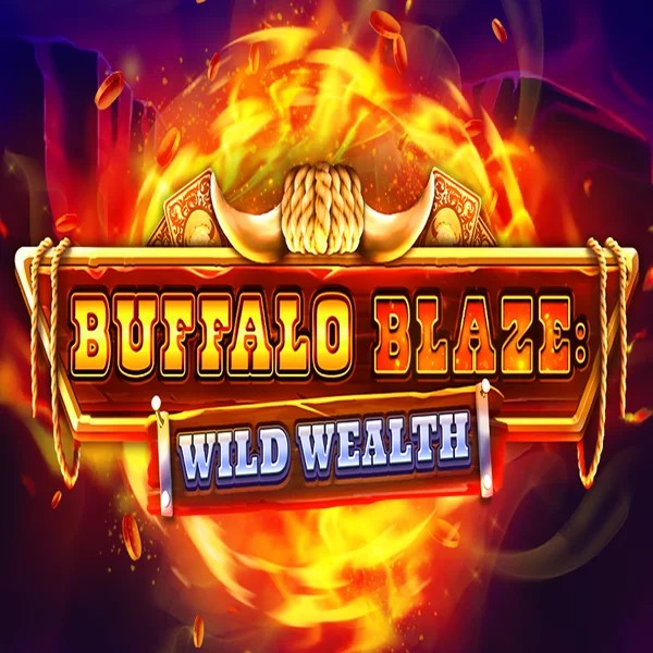 Buffalo Blaze Wild Wealth by OctoPlay, showcased at casinacho-casino.org – game logo