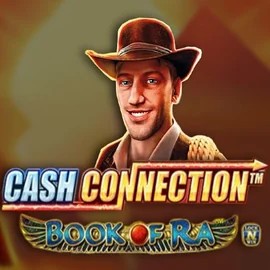 Cash Connection Book Of Ra logo by Novomatic at Casinacho Casino