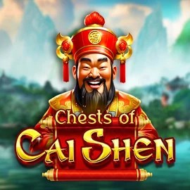 Slots logo of Chests of Cai Shen from Pragmatic Play at Casinacho Casino