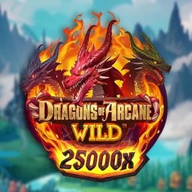 Logo of Dragons of Arcane Wild from Foxium at Casinacho Casino
