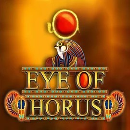 Eye of Horus logo by RTG (Reel Time Gaming) at Casinacho CasinoEye of Horus