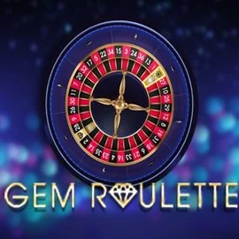 Gem Roulette slot logo by iSoftBet at Casinacho Casino
