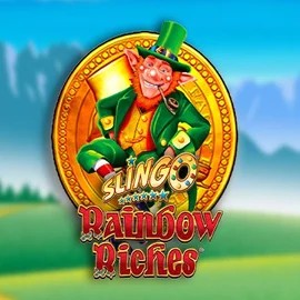 Logo of Slingo Rainbow Riches from Gaming Realms at Casinacho Casino